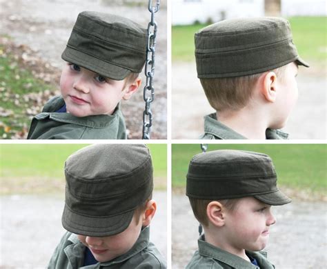 childs cadet cap  marij sewing pattern hat patterns  sew