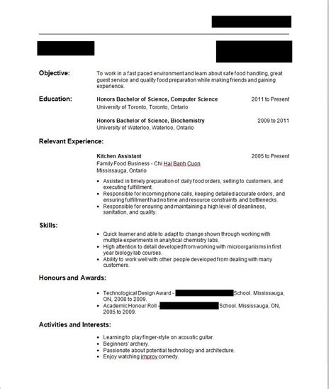 write resume  time   job experience sample job resume
