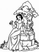 Snow Coloring Pages Colouring Kids Disney sketch template