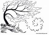 Wind Blowing Drawing Sherpa Painting Birch Tree Leaves Acrylic Traceable Drawings Theartsherpa Leaf Getdrawings Beginners Trace Fall Rainbow Canvas Choose sketch template