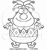 Jester Pudgy Coloring Cory Thoman sketch template