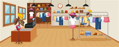 clothing store vector art icons  graphics