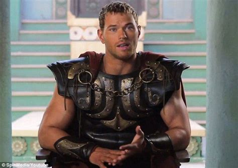 Shirtless Kellan Lutz Flexes His Muscles In The Legend Of