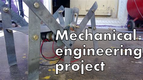 mechanical engineering projects instructables