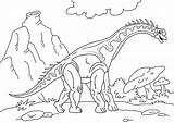 Dinosaurier Diplodocus Malvorlage sketch template