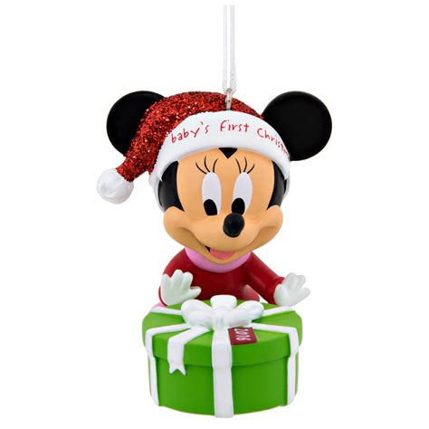 hallmark disney minnie mouse babys st christmas ornament seasonal