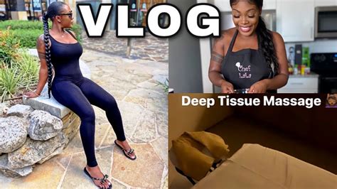 Vlog Deep Tissue Massage Filming Camera Set Up Cooking Youtube
