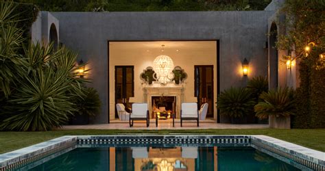 hollywood glamour  scripted  california homedesign