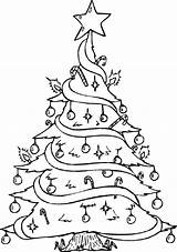 Christmas Tree Coloring Pages Kids Disney sketch template