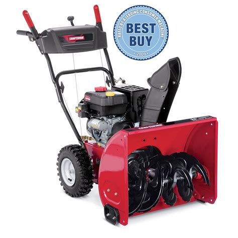 craftsman   cc dual stage snow blower sears outlet
