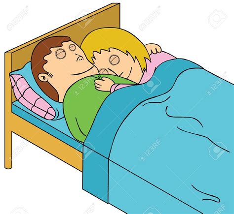 Woman And Man Asleep In Bed Clipart 20 Free Cliparts