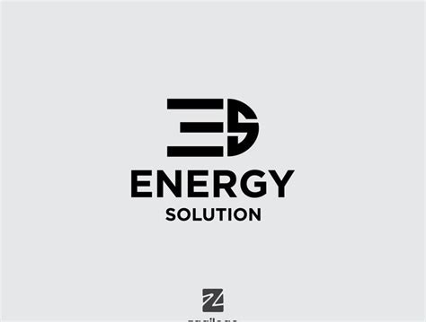 energy solution solutions logo design brand identity design