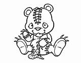 Scary Bear Coloring Pages Teddy Creepy Evil Adults Drawing Clown Printable Colorear Color Book Getdrawings Getcolorings Para Drawings Dibujo Coloringcrew sketch template