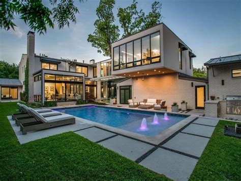 architecturally significant modern home  dallas  sale   million modern house