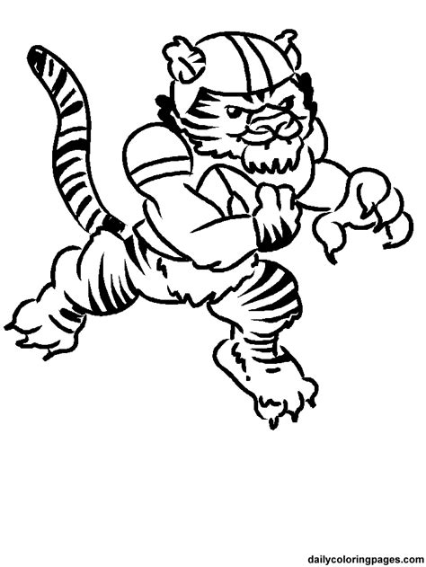 lsu coloring pages coloring home