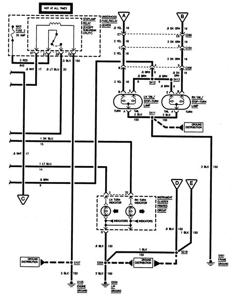 chevy  brake light wiring diagram diagram niche ideas