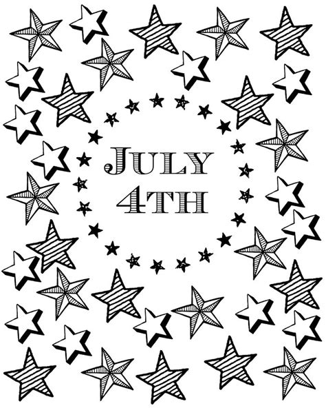 july  coloring page  patriotic stars  stripes mama likes