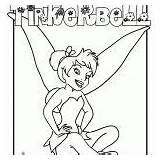 Coloring Pages Tinkerbell Tinker Bell Print Everfreecoloring Printable sketch template