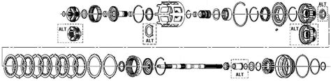 transmission parts diagram le