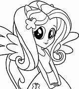 Pony Little Fluttershy Coloring Pages Equestria Girl Girls Drawing Printable Face Kids Paintingvalley Hasbro Sunbow Copyright Mark Production sketch template