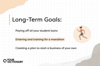 long term goals examples  lasting tips