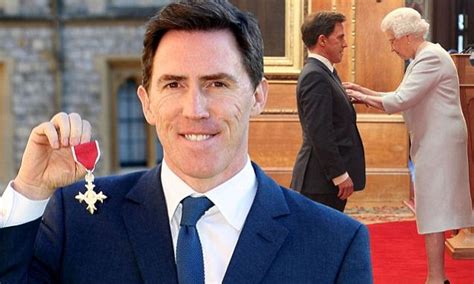 Rob Brydon Honoured By The Queen With Mbe Daily Mail Online