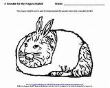 Rabbit Angora Coloring Document Printable Pdf Click sketch template