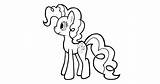 Pie Coloring Pinkie Clipart sketch template