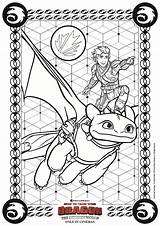 Coloring Hidden Dragon Httyd3 Train sketch template