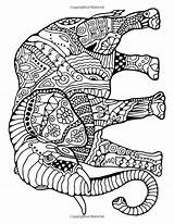 Coloring Pages Elephant Animal Adults Printable Zentangle Special Adult Animals Stress Pandora Awesome Colouring Bracelet Color Book Elephants Lucado Max sketch template