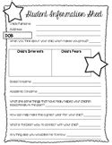 contact information form worksheets teaching resources tpt
