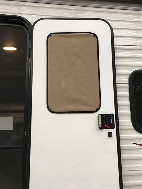 rvcamper door window sunprivacy shade etsy