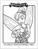 Fairy Pirate Coloring Pages Disney Tinker Bell Activities Printables Downloads Friends Kids Featuring Movie Tinkerbell Read Choose Board Skgaleana sketch template