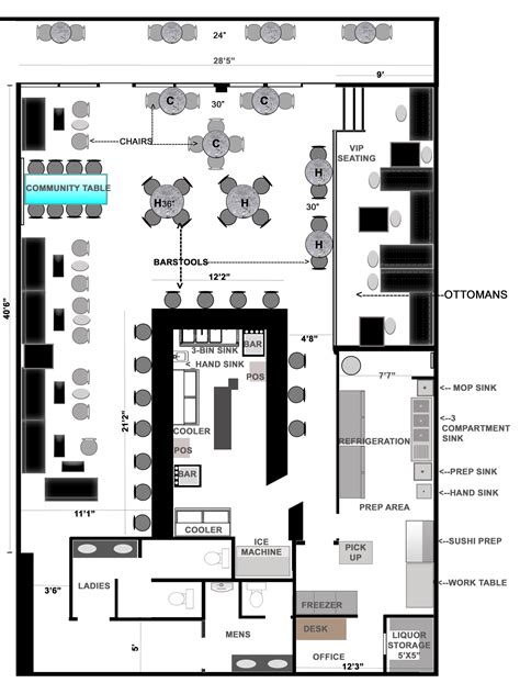 design  restaurant floor plan  restaurant layouts