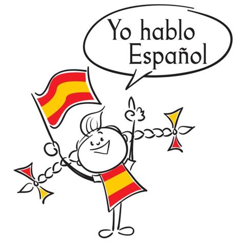 Spanish Language Illustrations Royalty Free Vector