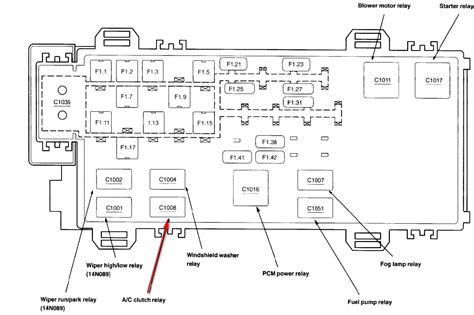 diagram  ford ranger relay diagram mydiagramonline