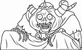 Lich Coloringpages101 sketch template