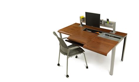 slim desk   small space digsdigs