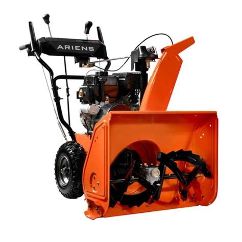 ariens  classic  stage electric start gas snow blower orange cc snow blower