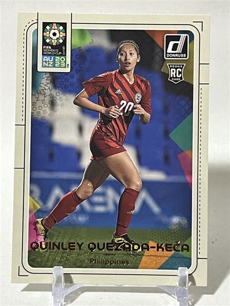 donruss fifa womens world cup  quinley quezada keca rc base ebay