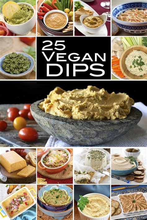 25 fabulous vegan dip recipes will be a hit at your party