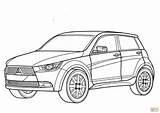 Mitsubishi Drawing Eclipse Coloring Cx Car Pages Paper Printable Skip Main sketch template