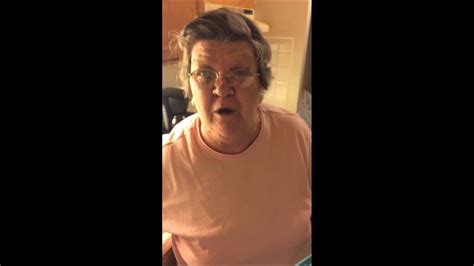 angry grandma happy birthday youtube