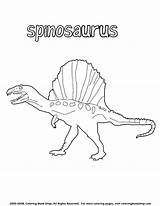 Spinosaurus Dinosaure Dinosaur Spinosaure Jurassic Dinosaurs Coloringtop sketch template