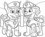 Paw Patrol Coloring Chase Pages Marshall Rubble Valentines Drawing Crayola Christmas Easter Color Skye Printable Talking Games Rocky Pups Air sketch template