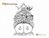 Cruise Disney Coloring Pages Search Book Again Bar Case Looking Don Print Use Find sketch template
