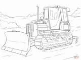 Bulldozer Coloring Pages Clipart Printable Caterpillar Template Webstockreview sketch template