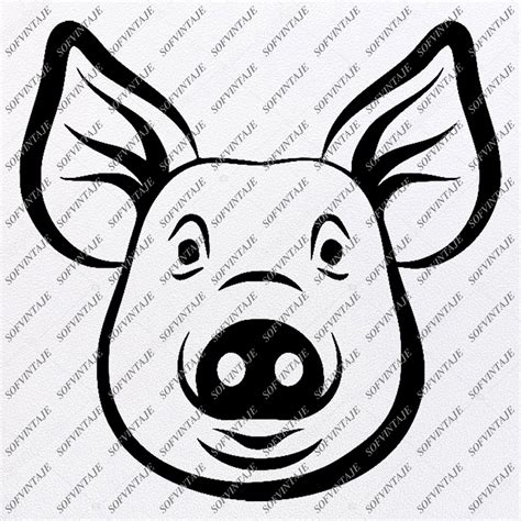 pig silhouette svg background  svg files silhouette