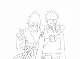 Coloring Naruto Pages Shippuden Popular Battle Sasuke Final sketch template