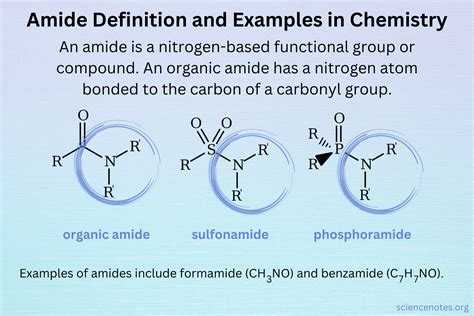 amide definition  examples  chemistry